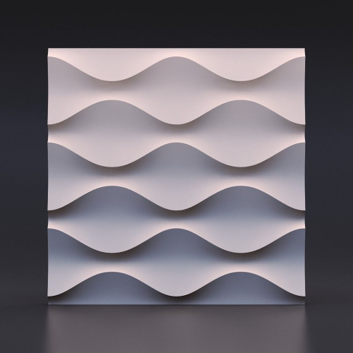 Гипсовая панель Песочная волна