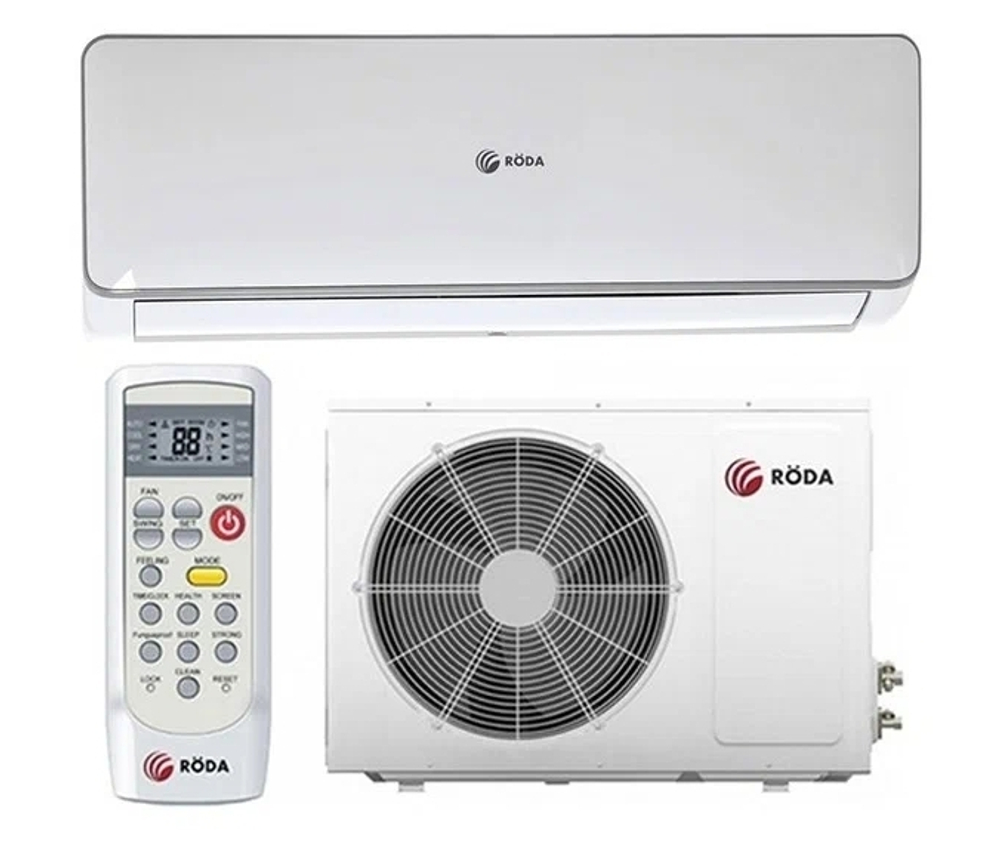 Сплит-система Roda Silver Inverter RS-AL24F/RU-AL24F
