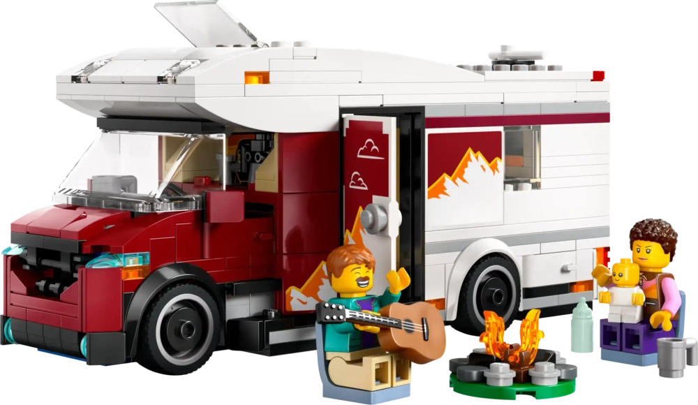 Конструктор LEGO City 60454 Туристический фургон для отдыха и приключений