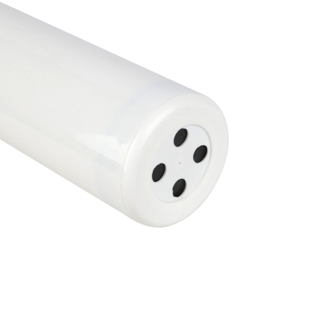 Насос ручной, с защитой от падения, двухходовой, 27 см, Белый/Розовый, 1 шт.