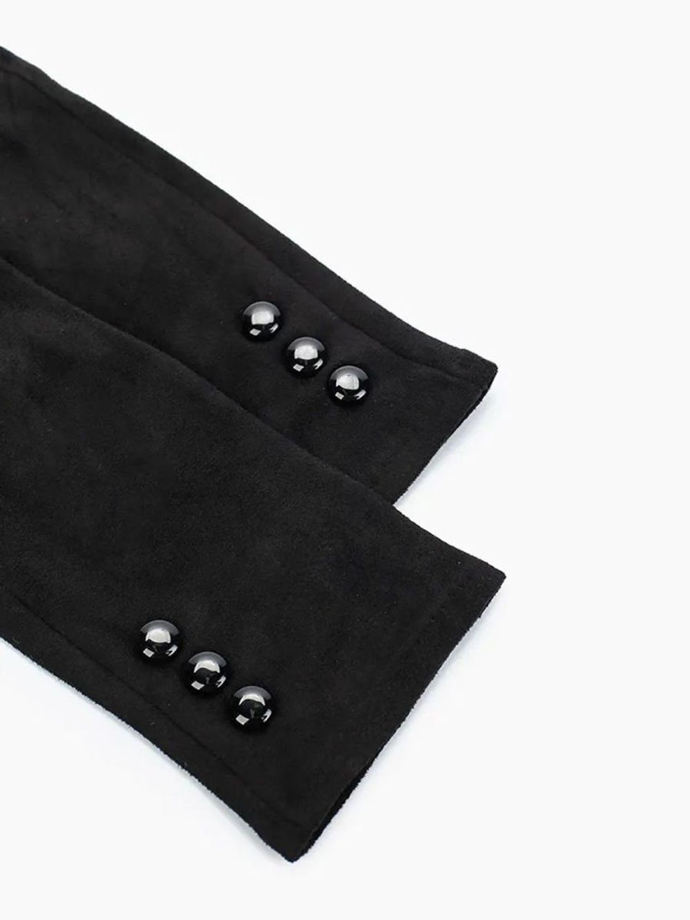 Перчатки из искусственного велюра