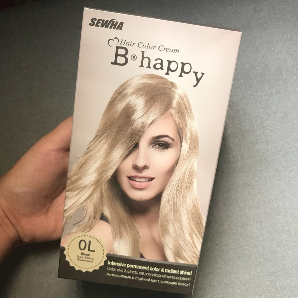 Sewha. Интенсивная крем-краска для волос B-Happy Color Cream