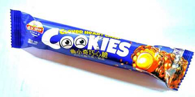 Шоколадный батончик CooKIES 23гр синий