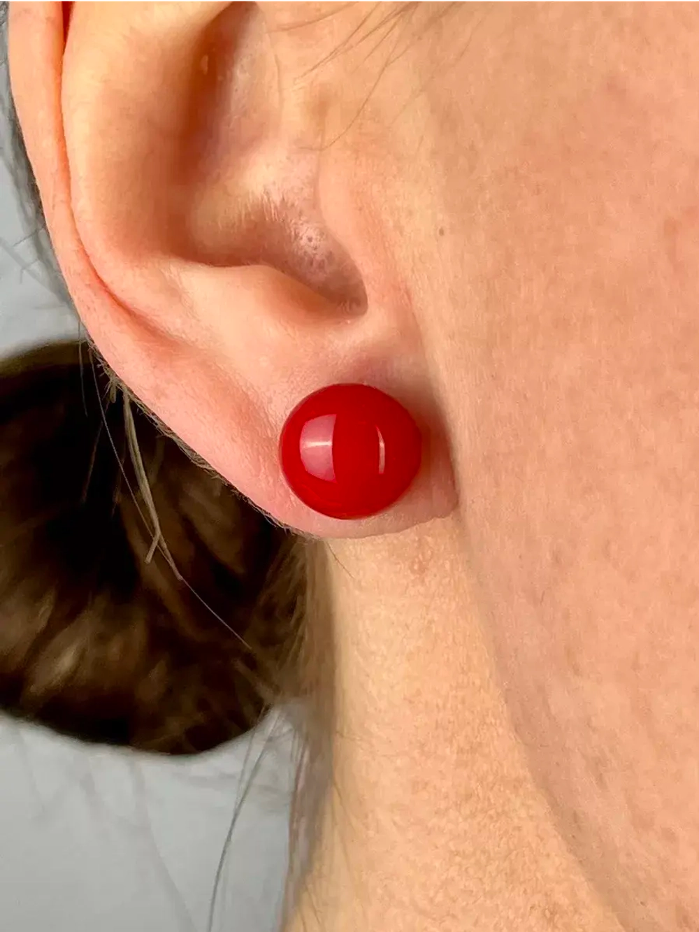Серьги бижутерия из муранского стекла