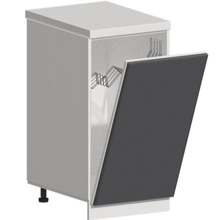 Кухня Модуль ШНВ 450 Вотан / Графит Софт