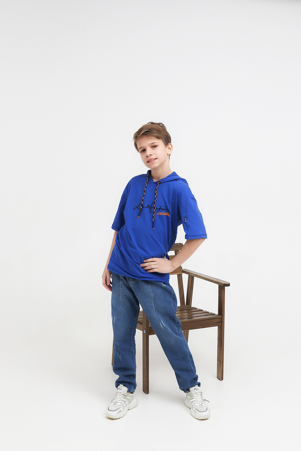 Футболка к/р с капюш. уни X-SHOW 2274