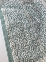 Вышивка Гармония на плотной сетке