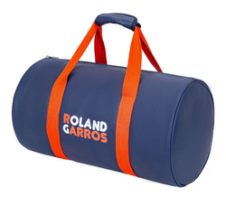 Спортивная сумка Roland Garros Big Barrel Duffel Bag - оранжевый/белый/морской