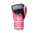 ПЕРЧАТКИ БОКСЕРСКИЕ LEADERS WAVE BK/PNK