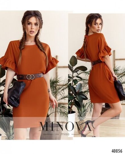 Платье 775-Терракот Minova Фото 1