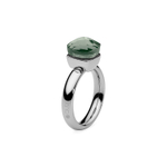 Кольцо Qudo Firenze light grey 15.9 мм 610733/15.9 BW/S