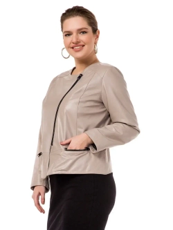 Косуха женская натуральная кожаная