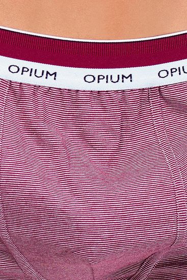 Мужские трусы R-112 Claret-White