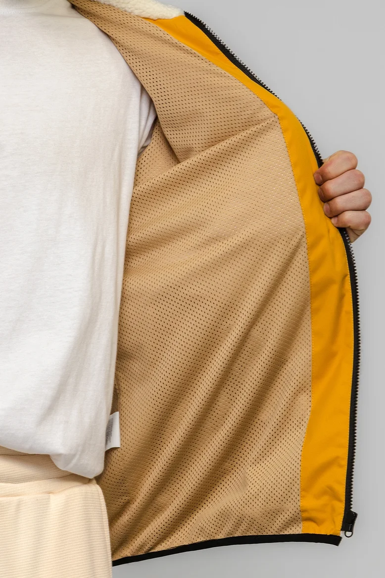 Куртка "барашек" плюшевая, унисекс, цвет "Молочные берега"