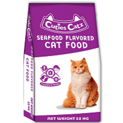 Cuties Cats сухой корм для взрослых кошек с океанической рыбой (вес: 10 кг)