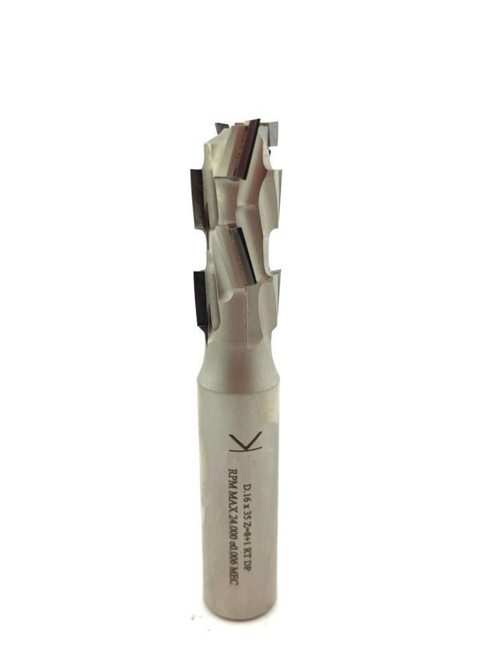 PCD фреза D.16x35 S.16х50 Z=8+1HM RH