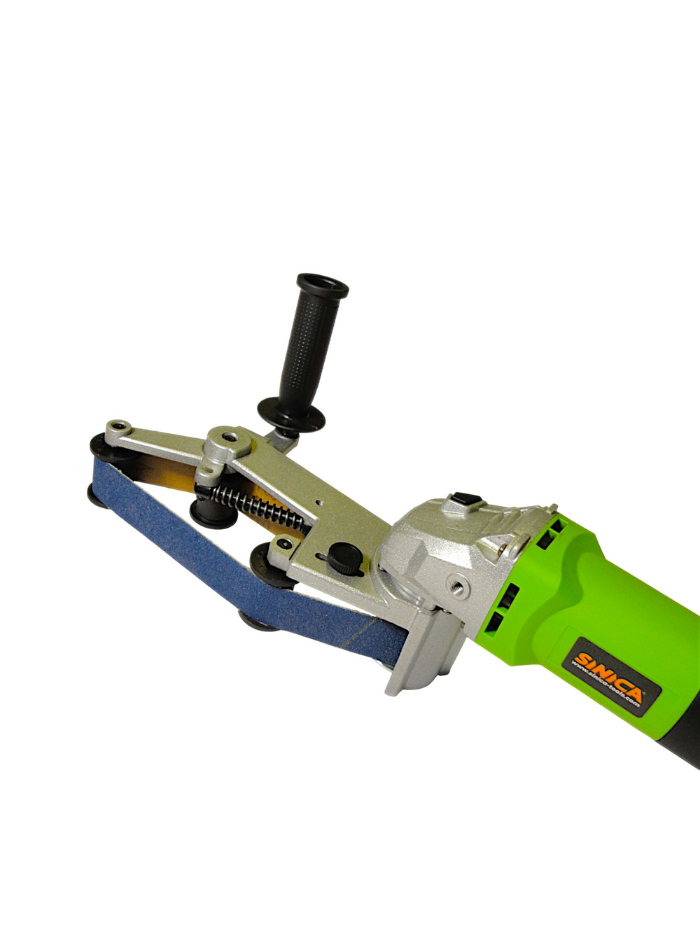 Трехроликовая ленточная шлифовальная машина MY3020 SINICA, лента 32х550 мм