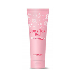 Trimay Juicy Tox Red Cleansing Foam пенка на основе красного комплекса экстрактов фруктов для очищения пор