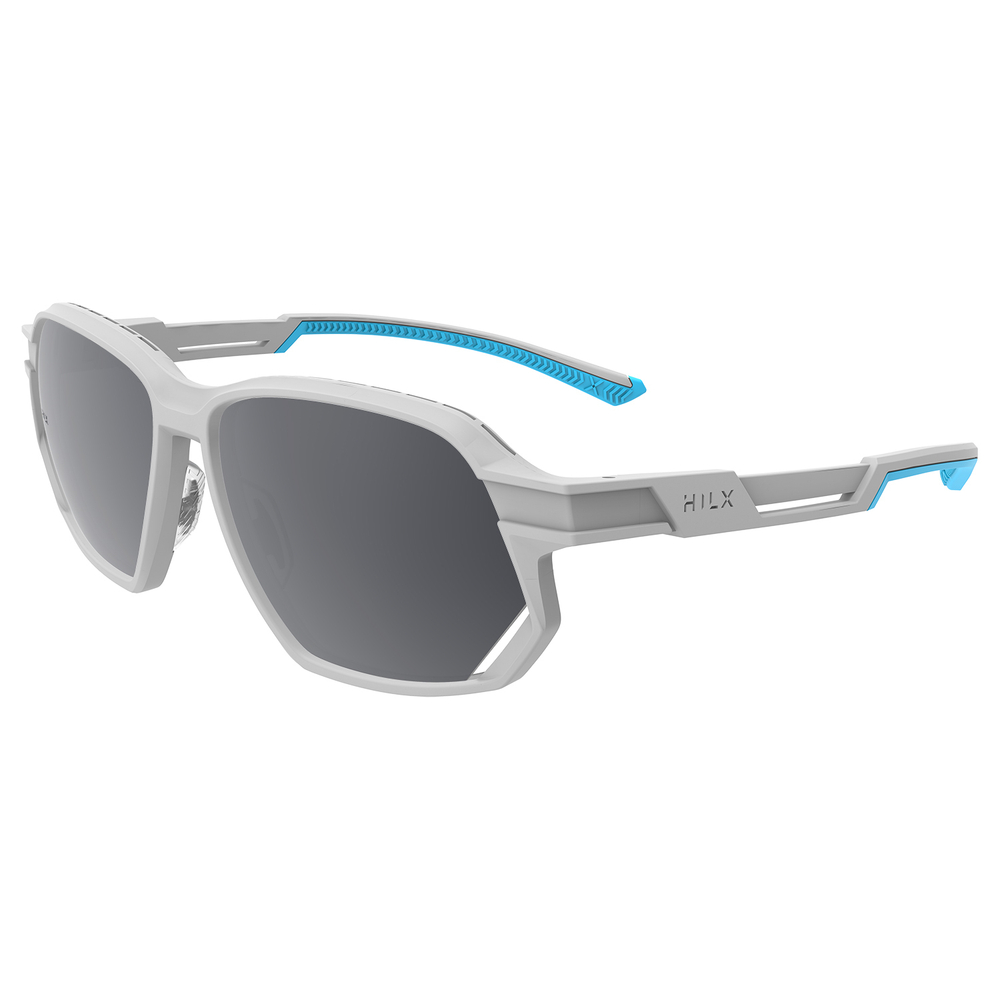 Спортивные очки HILX Syndicate / Matt Solid Grey / Black Polarized Lens