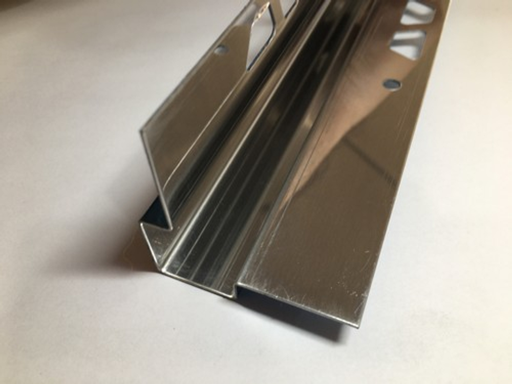 НСПАВ  8/20мм "ZZ" 2,7м  Полир. 0,8мм Антиванд. нар. cтальной