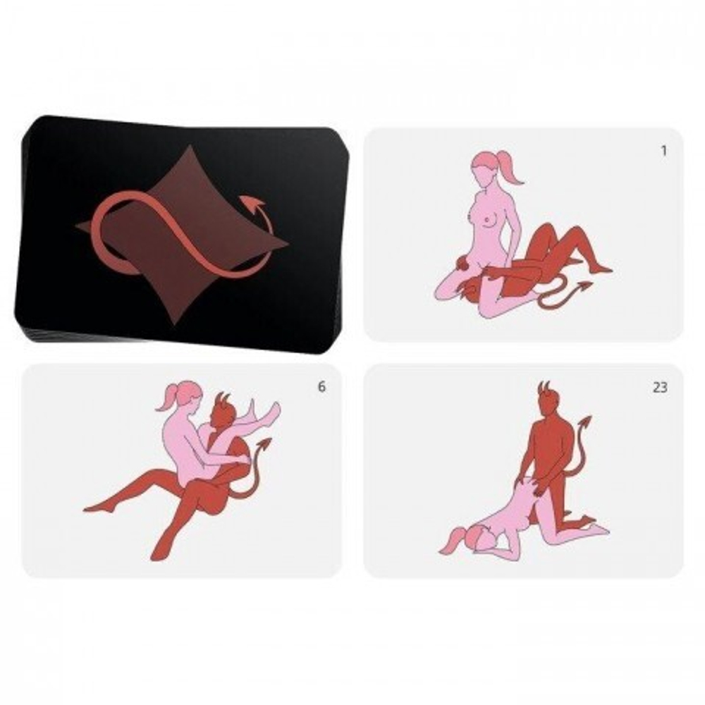 Игра для двоих «Камасутра. Искушение», 30 карт, 18+