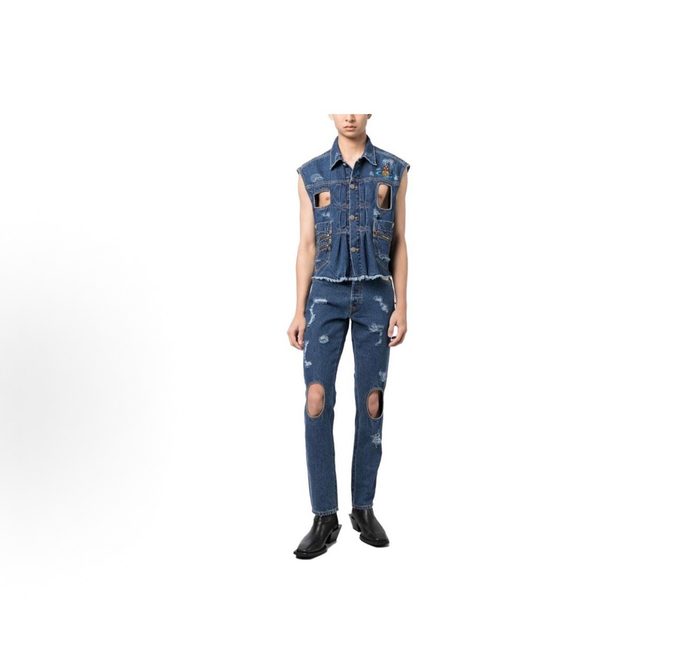 Джинсы Vivienne Westwood Mid-Rise Straigh-Leg