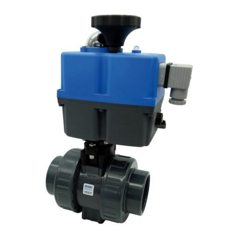 Кран шаровый EFFAST d40 мм (BDREBKY1A0400) с электроприводом PTFE/EPDM