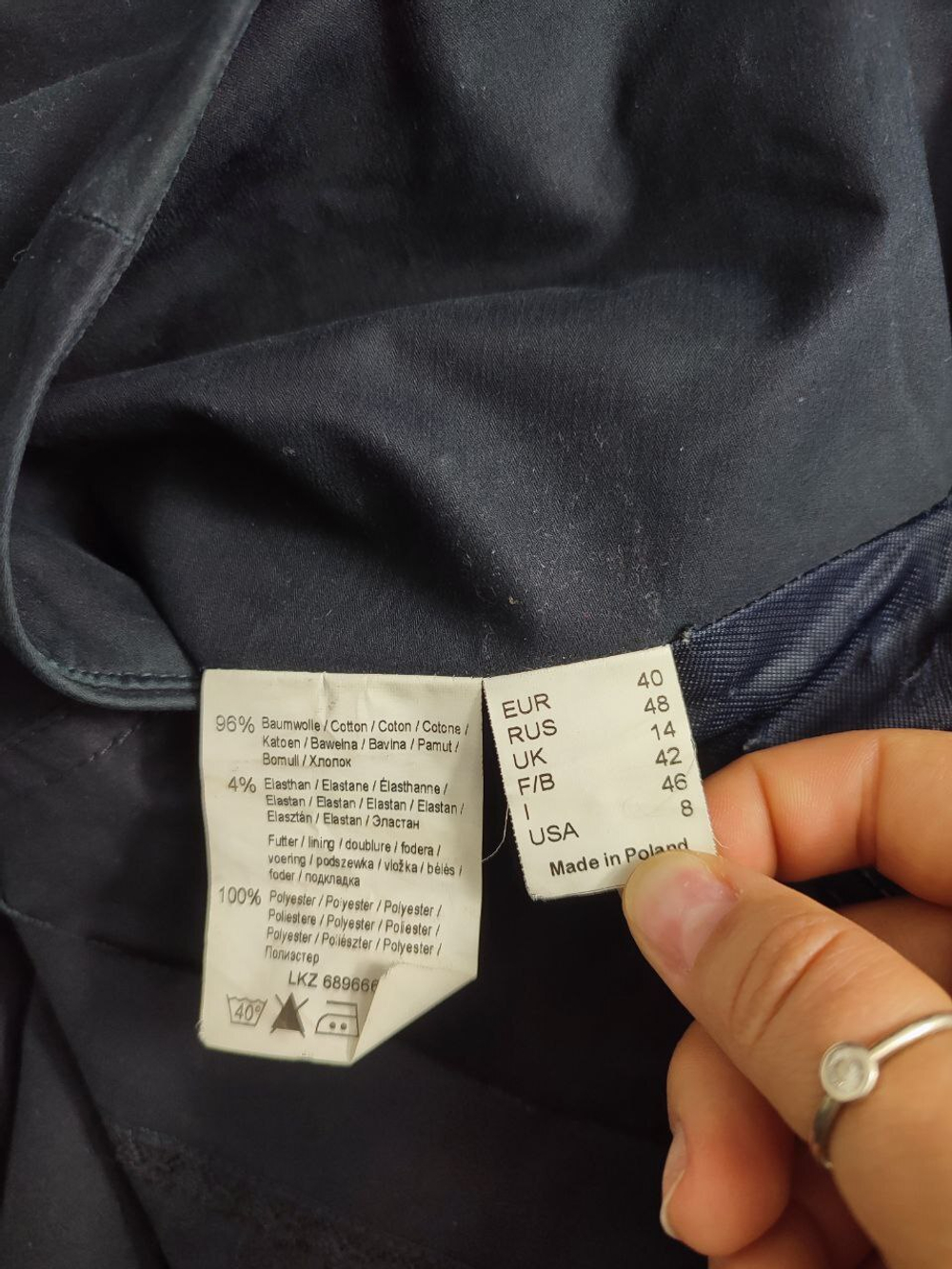 Юбка на молнии 48 размер