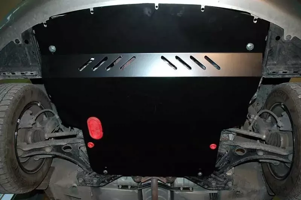 Защита картера и КПП Sheriff для Mitsubishi Colt VI (Z20/Z30) 2002-2012 арт.14.1228