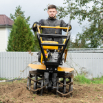 Грунтозацепы 380/160 мм, посадка шест. 23 мм, комплект 2 шт Denzel