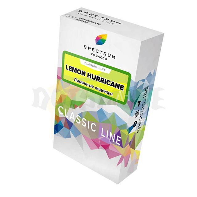 Табак Spectrum Classic Line - Lemon Hurricane 40 г