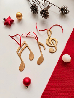 Набор елочных украшений "Музыкальная елка"