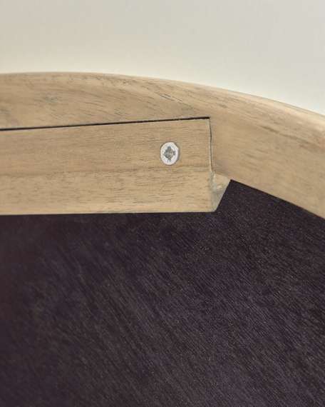 Зеркало Alum из массива минди Ø50 см