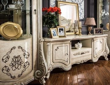 Тумба-ТВ МАРСЕЛЛА корень ясеня глянец