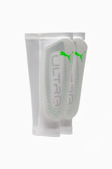 Футбольные щитки Puma x Unisport Ultra Flex Sleeve - белый