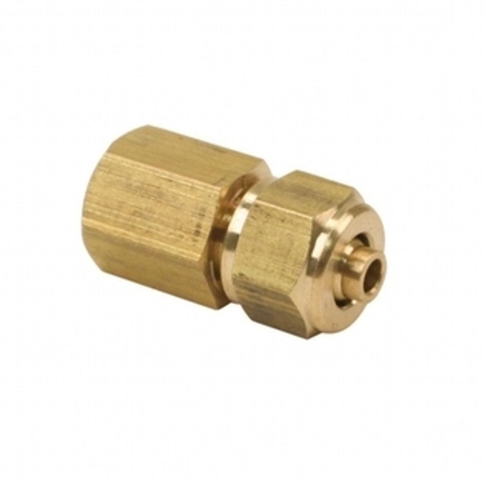 Штуцер 1/8&quot; (мама) под гибкую трубку (1/8&quot; NPT - 1/4&quot; трубка)