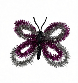 Новогодняя игрушка своими руками от GeniLeo. Бабочка: Новогоднее сияние