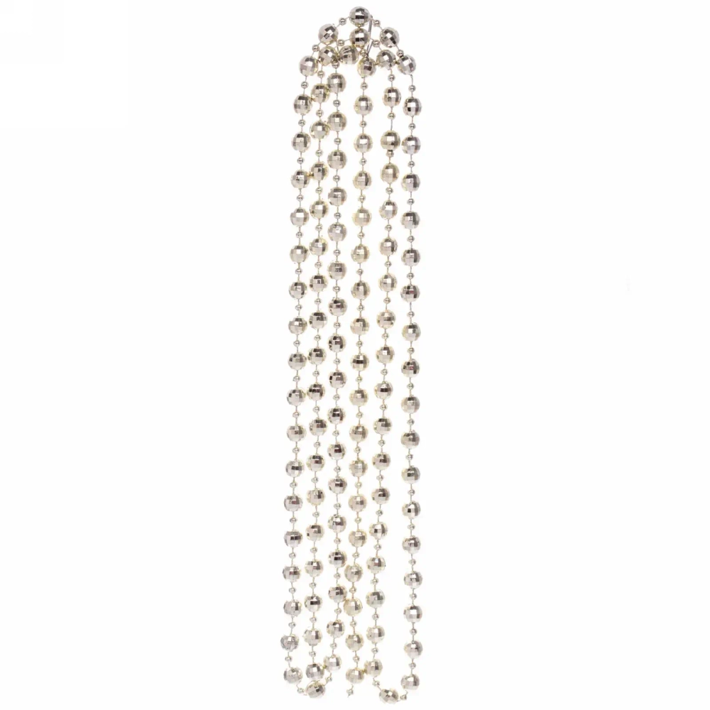 Бусы на ёлку 2м «Капельки», Шампань