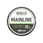 KORDA Леска Basix Main Line 0,35мм 500м 12lb Camo green