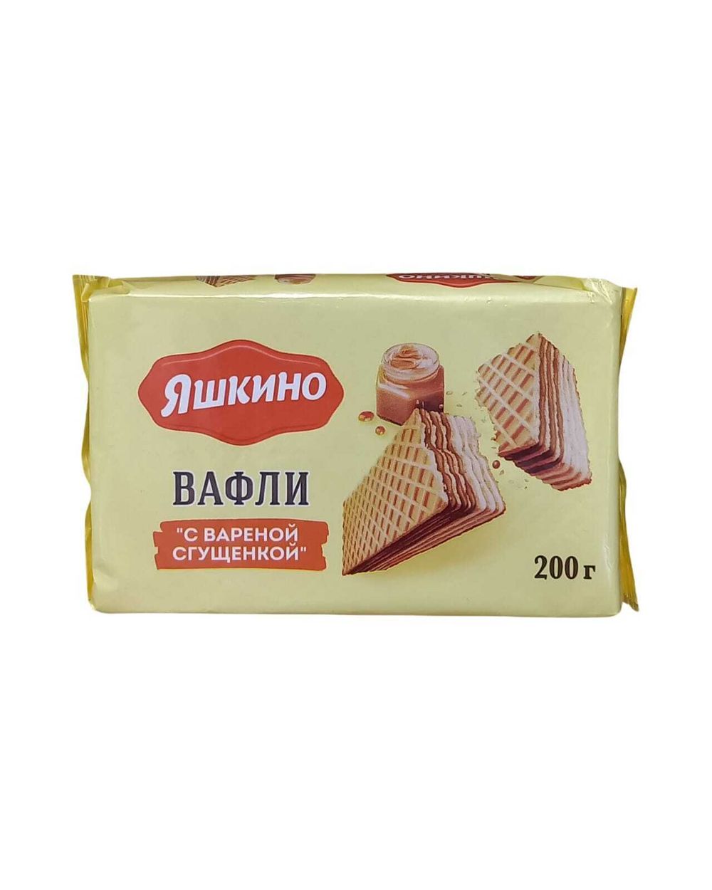 Вафли "Яшкино" сгущенка 200г