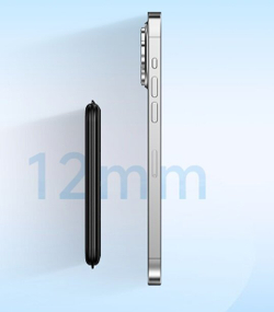 Внешний магнитный аккумулятор с беспроводной зарядкой Maxco Future Magnetic Two-Way, 5000 mAh, 15W, Красный