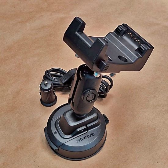 Garmin Montana 700 750 автомобильное крепление на присоске с динамиком и питанием (010-12881-00)