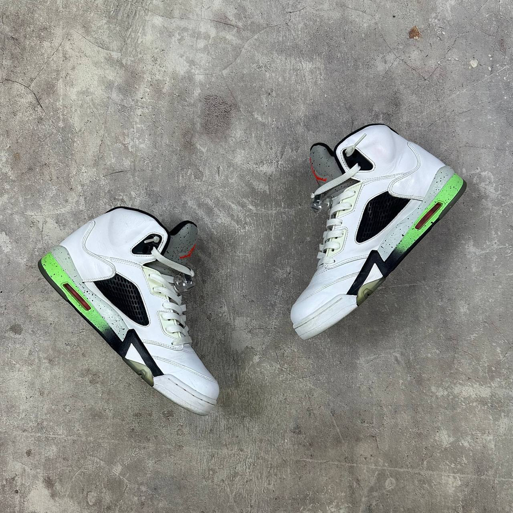 Air Jordan 5 Poison Green