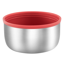 Термос для еды Relaxika 301 (1 литр) в термочехле, стальной