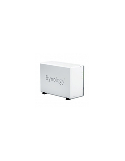 Сетевое хранилище (NAS) Synology DS223j Сетевое хранилище 2x2.5"/3.5" SATA, Realtek RTD1619B -1.7GHz, 1 GB DDR4, 1x1 Гбит/с, 2xUSB