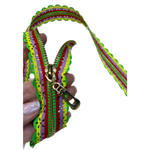 Застежка-молния декоративная разъемная металл №5 70см