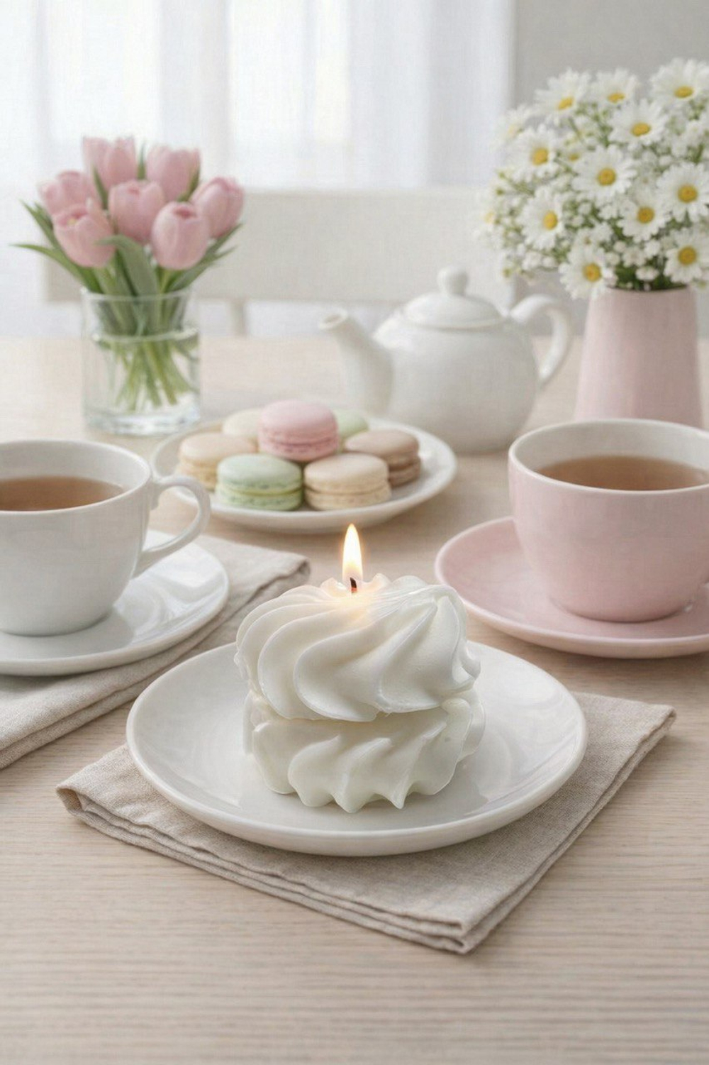 Набор свечей "Зефирки" (3 шт.)