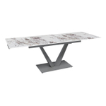 Стол раскладной Malibu (140+40+40), керамика глянцевая Patagoniya