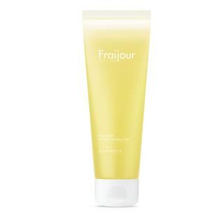 Очищающий гель для сияния кожи с юдзу Fraijour Yuzu Honey All Clear Cleansing Foam, 250 мл