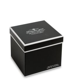 WG-40/2-B Коробка подарочная «Куб» цв.черный